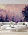 Papier peint 723 - mockup chambre