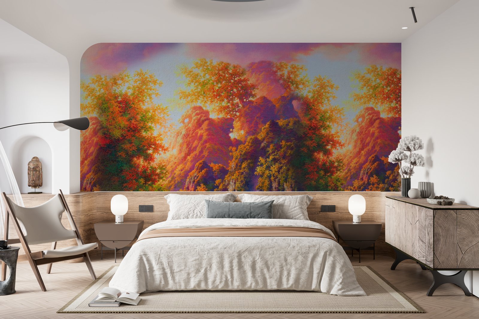 Papier peint 726 - mockup salon