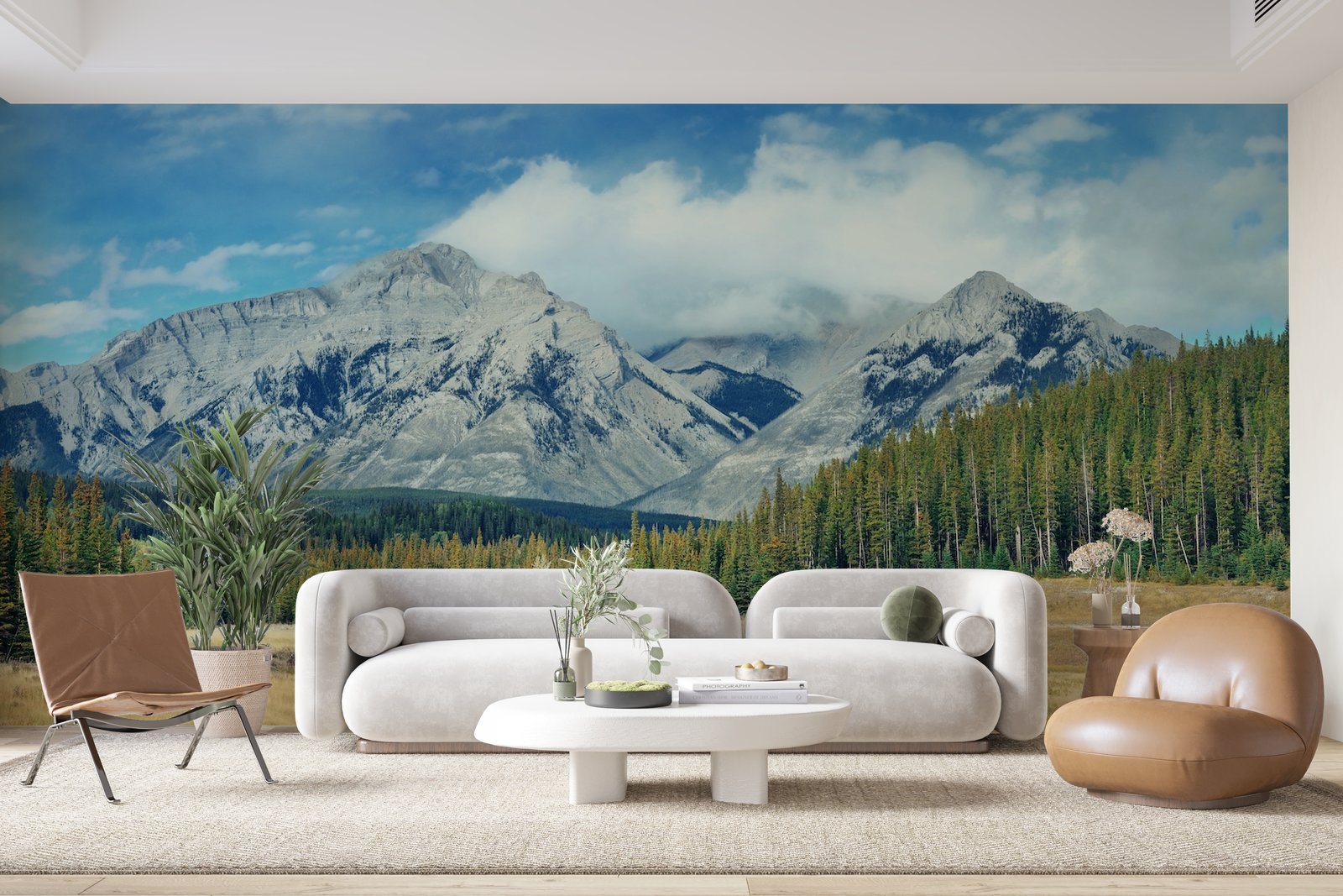 Papier peint 727 - mockup chambre