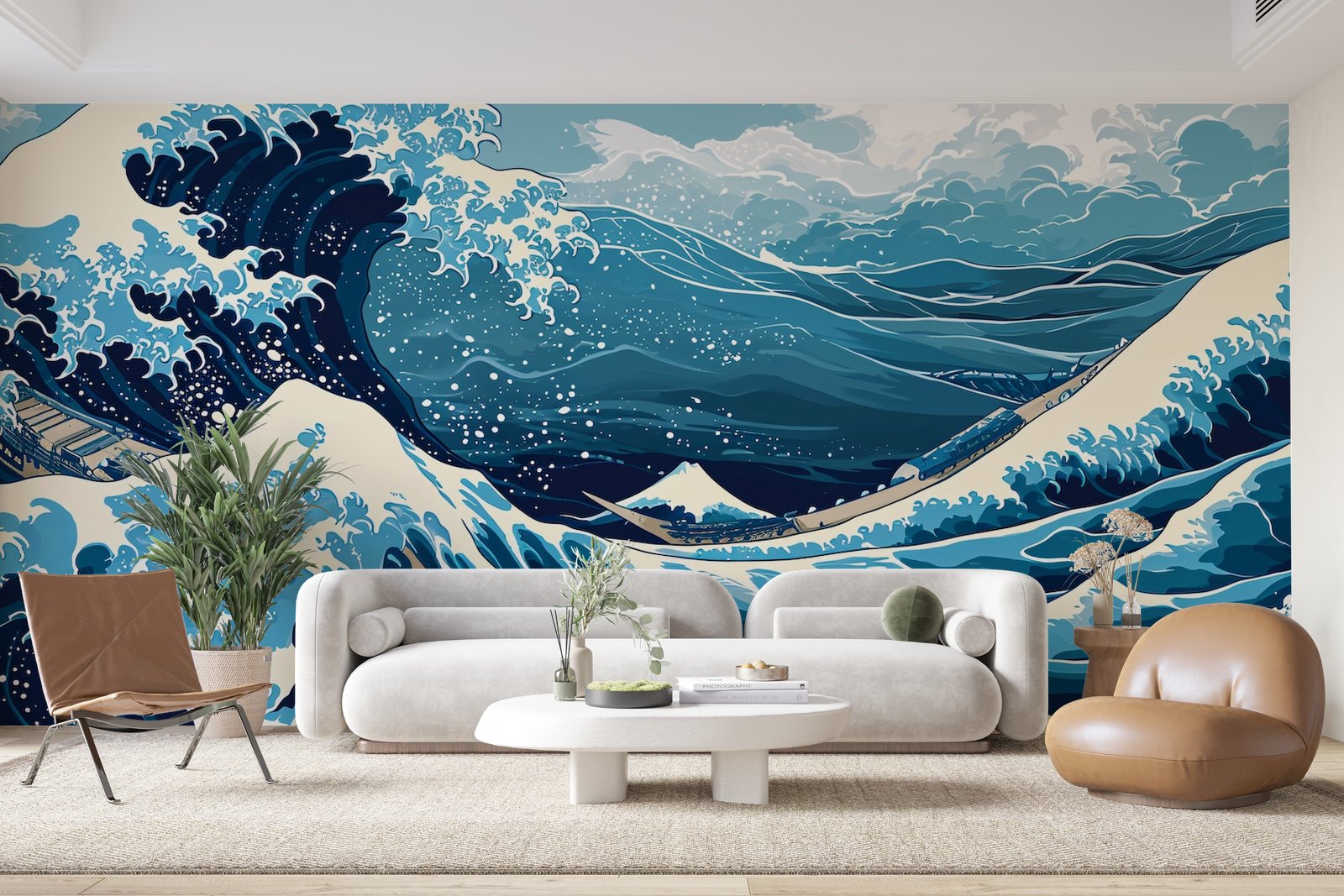 Papier peint 729 - mockup chambre
