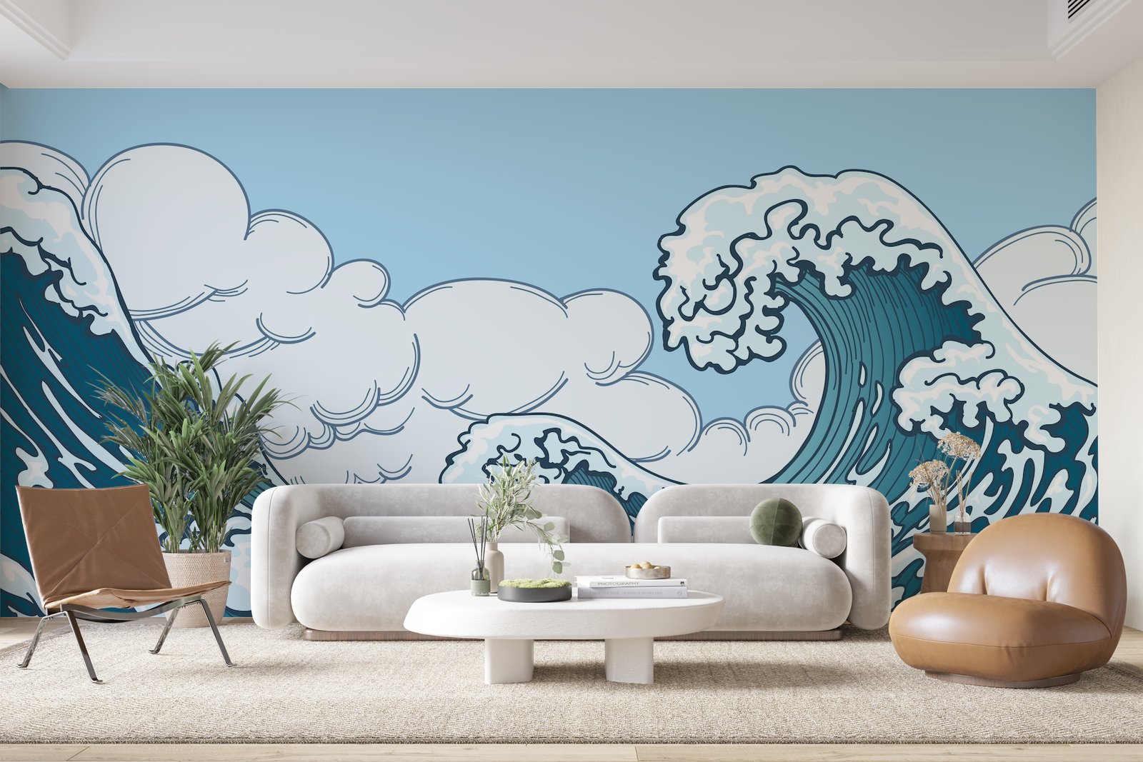 Papier peint 73 - mockup chambre