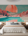 Papier peint 731 - mockup salon