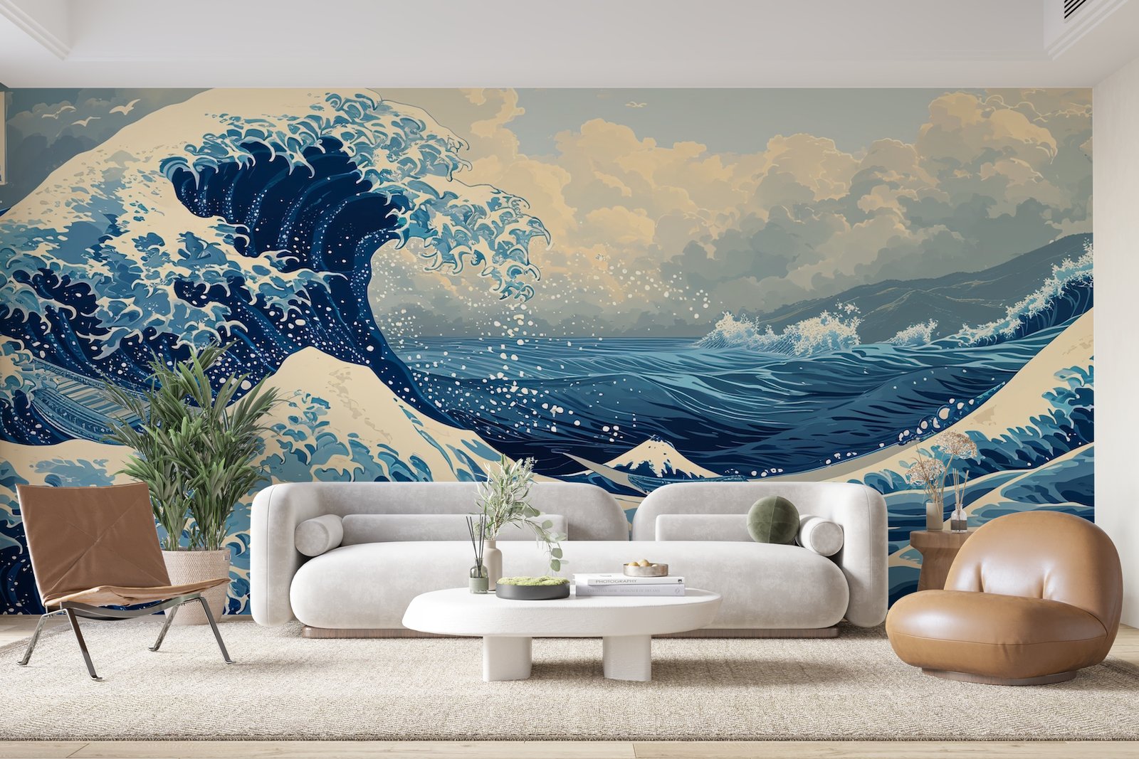 Papier peint 732 - mockup chambre