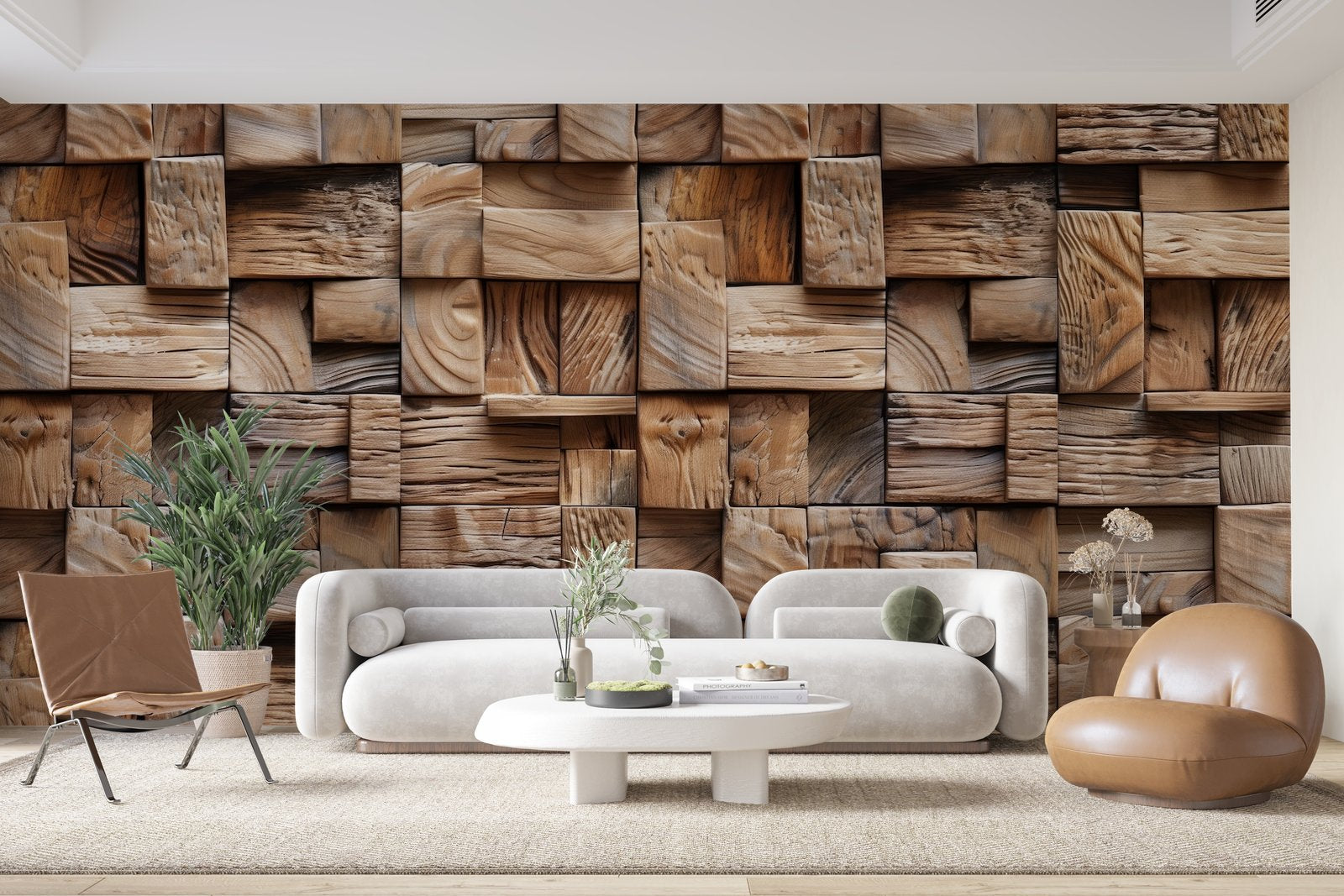 Papier peint 735 - mockup chambre