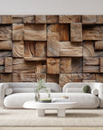 Papier peint 735 - mockup chambre