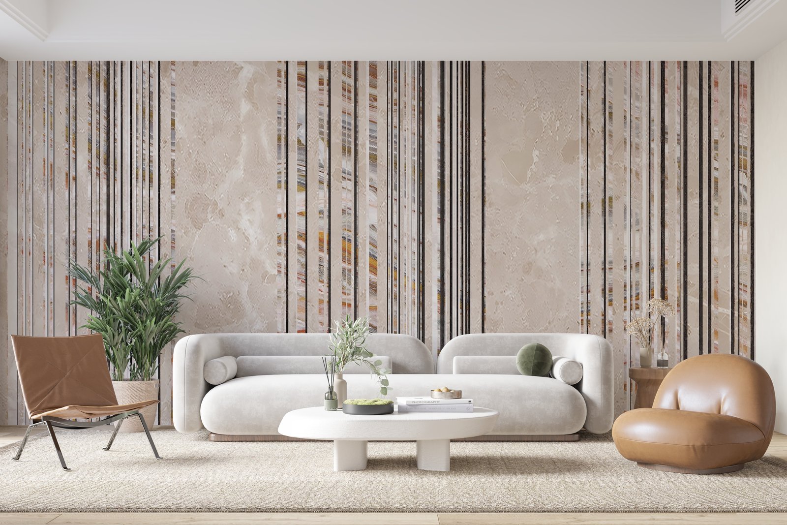 Papier peint 737 - mockup chambre