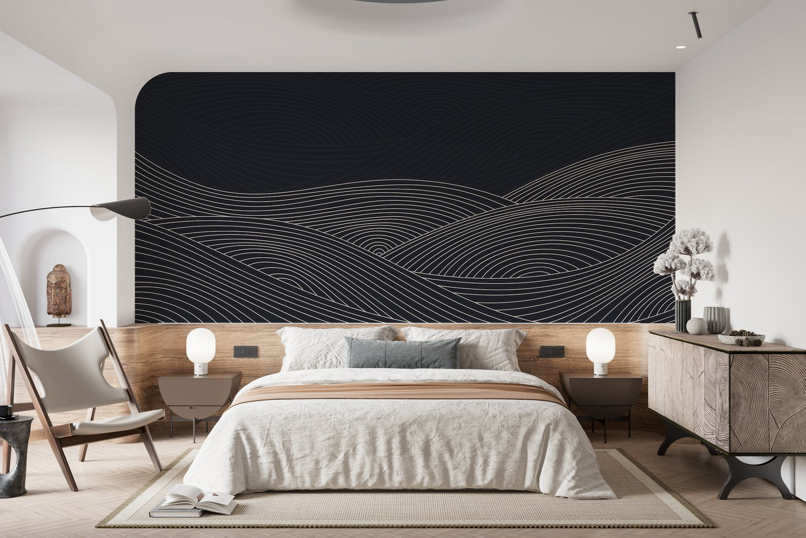 Papier peint 74 - mockup salon