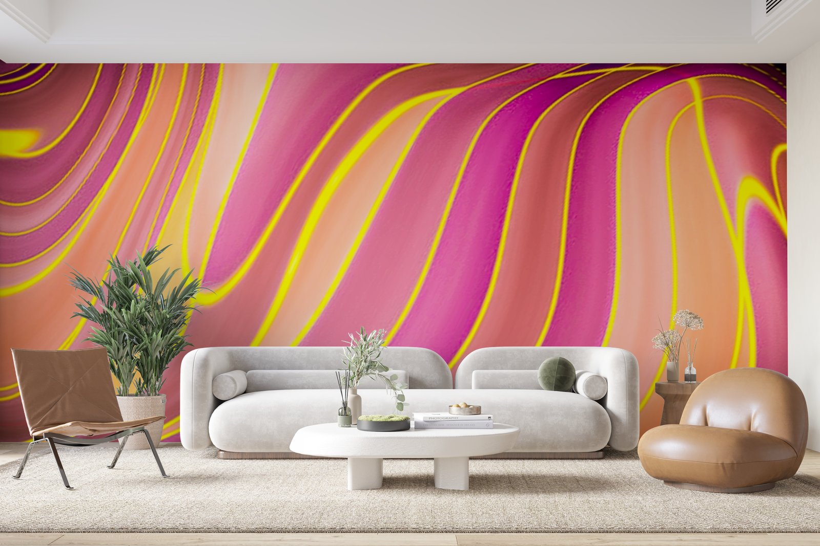 Papier peint 742 - mockup chambre