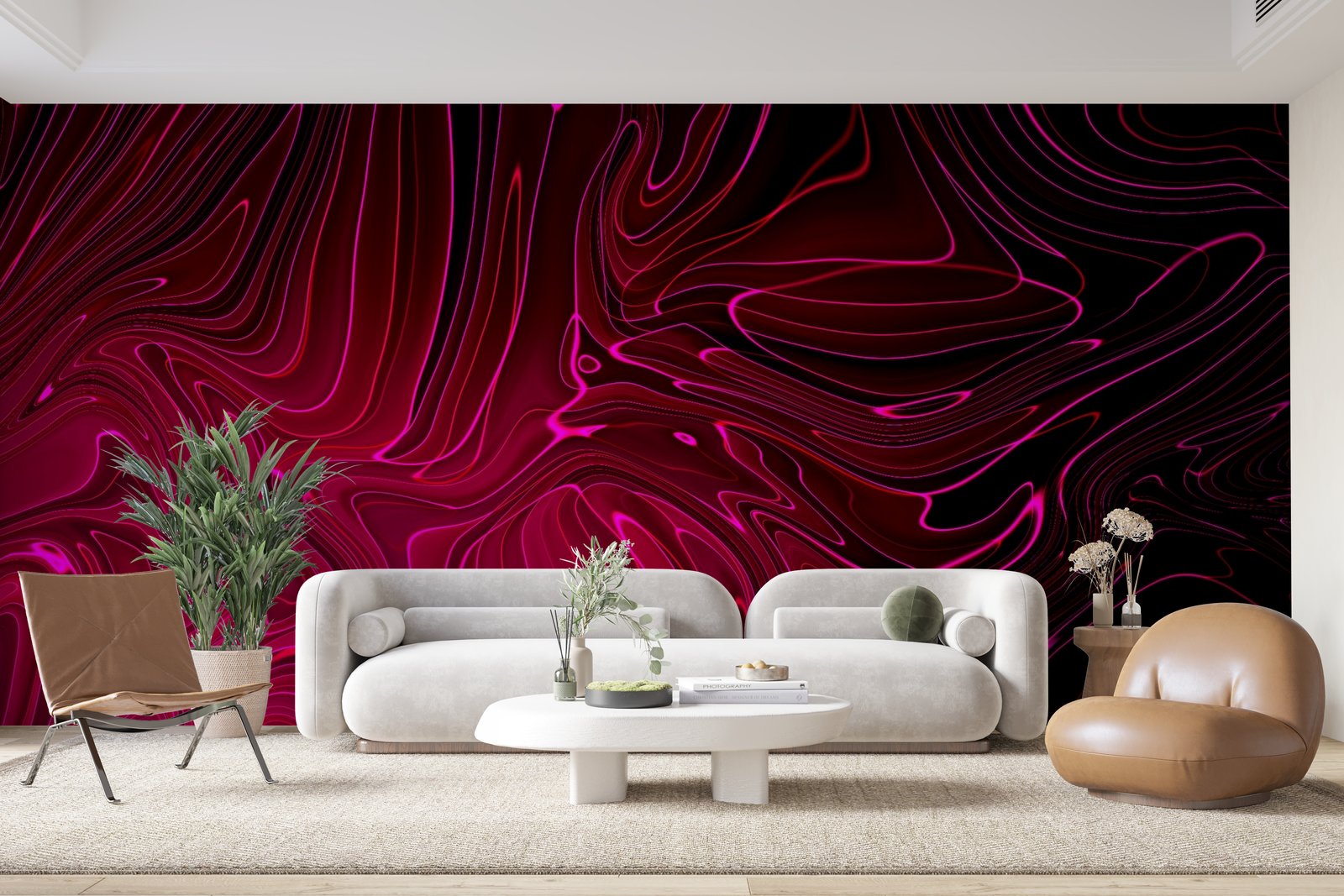 Papier peint 743 - mockup chambre
