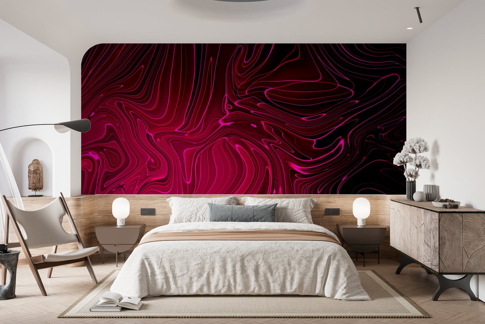 Papier peint 743 - mockup salon