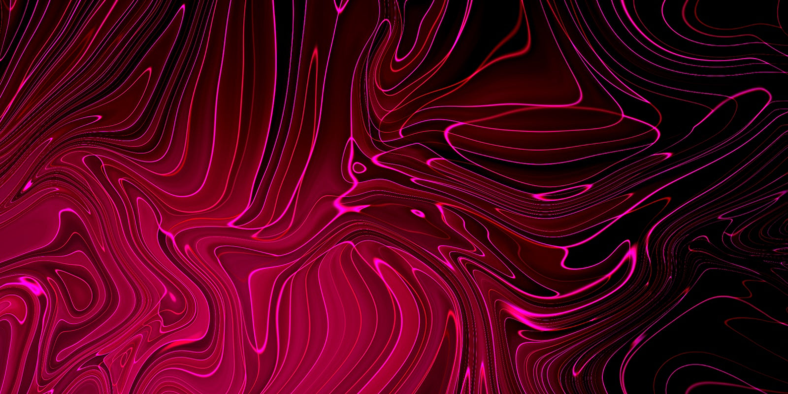 Papier Peint Abstrait - Rose Foncé