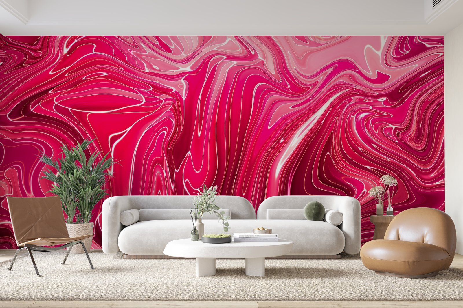 Papier peint 744 - mockup chambre