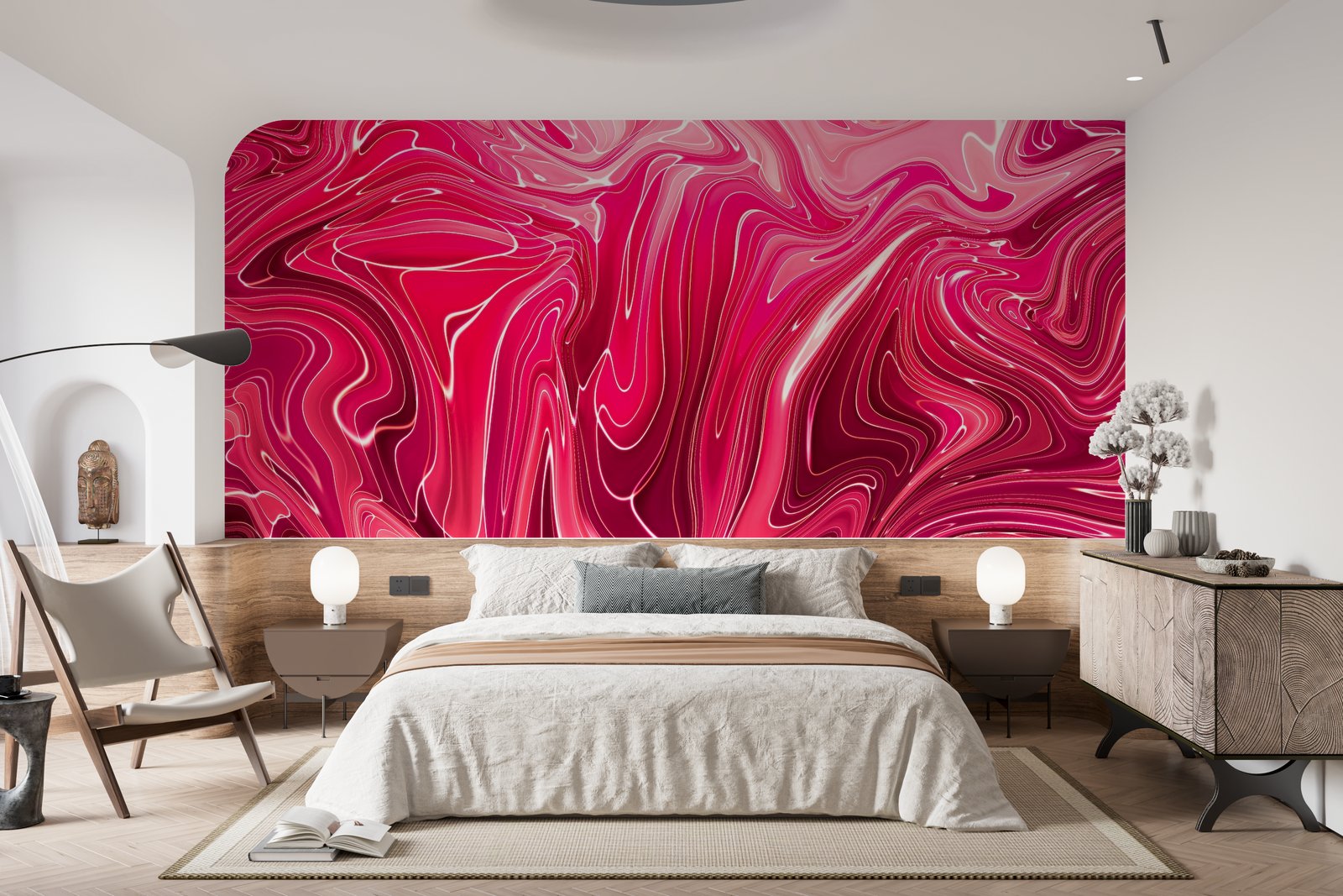 Papier peint 744 - mockup salon