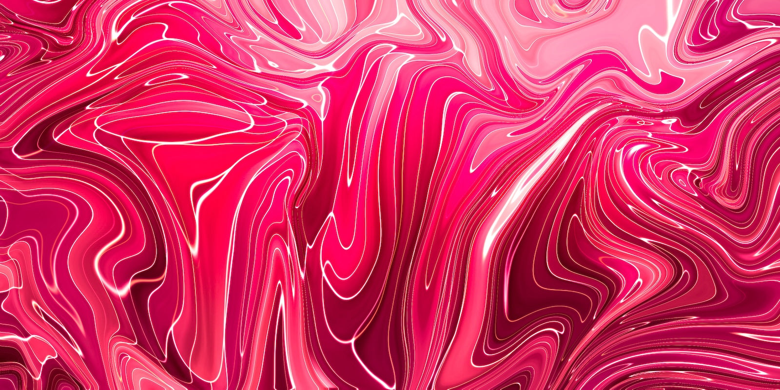 Papier Peint Abstrait - Rose Vif