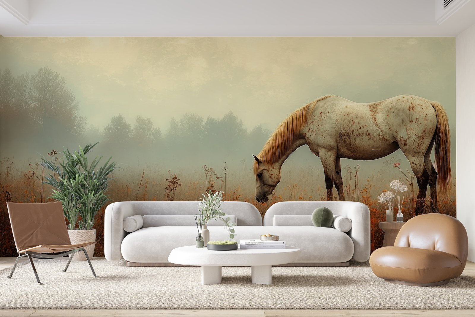 Papier peint 747 - mockup chambre