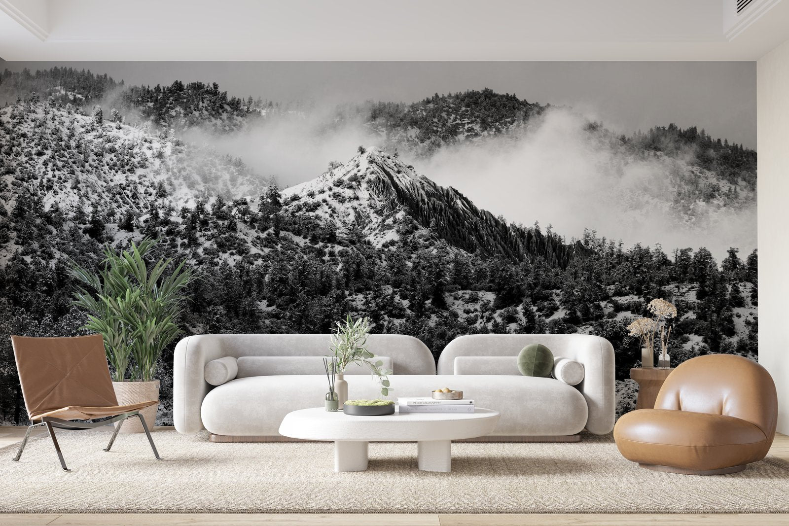 Papier peint 750 - mockup chambre