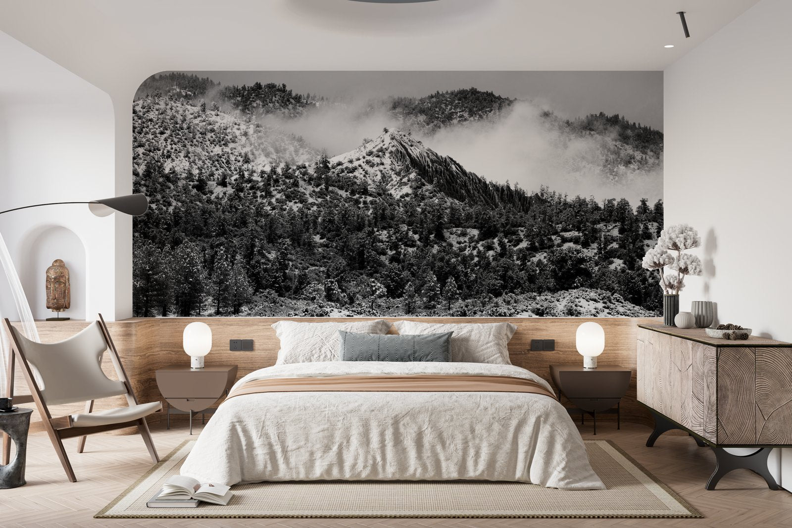 Papier peint 750 - mockup salon