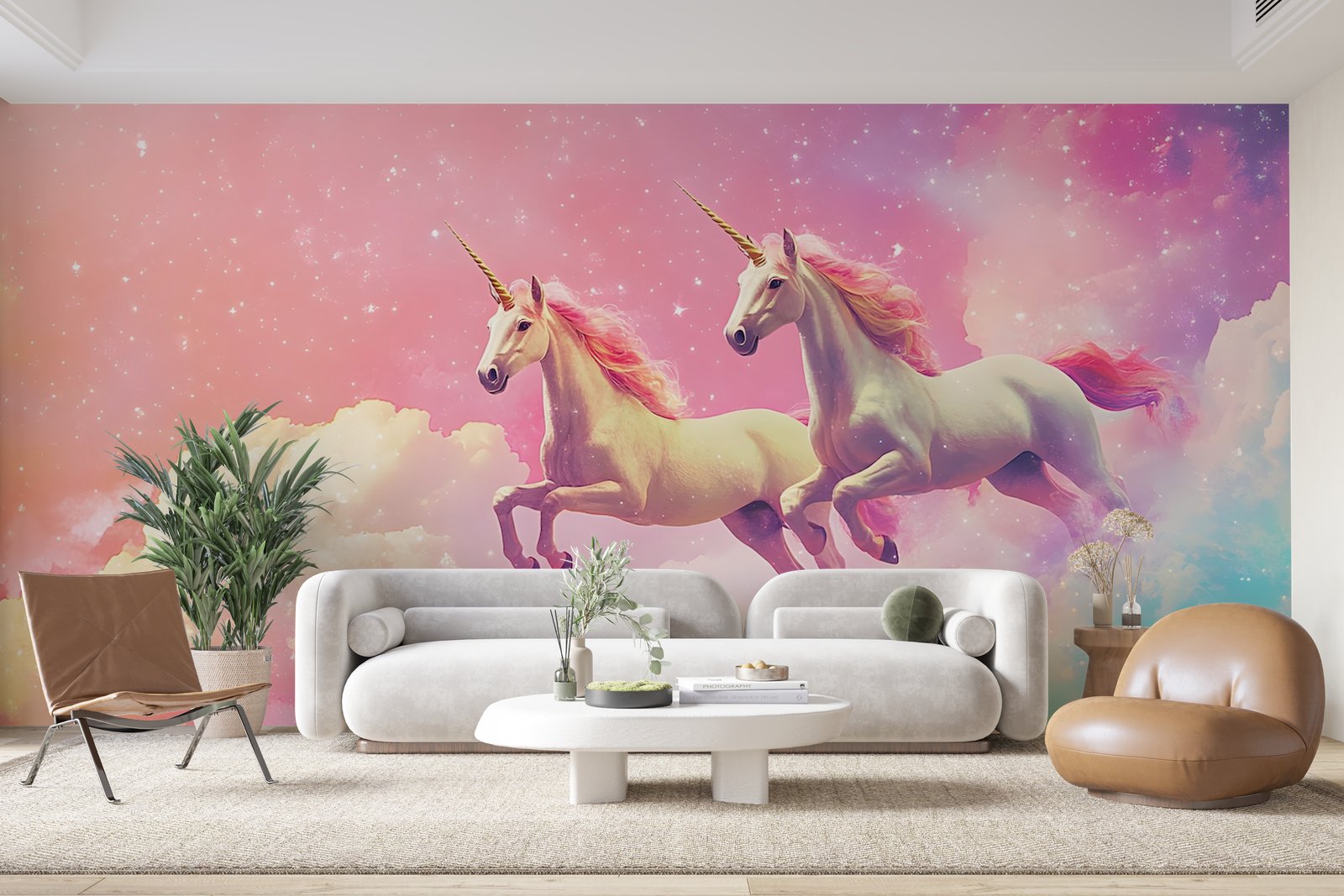 Papier peint 755 - mockup chambre