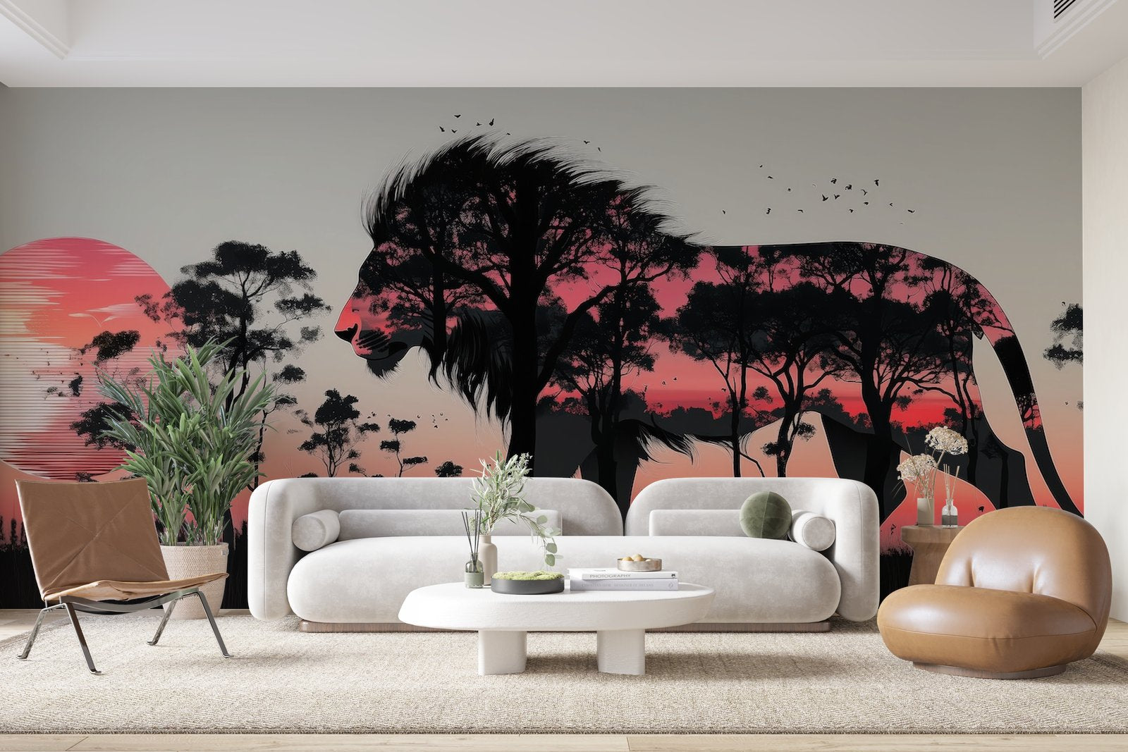 Papier peint 760 - mockup chambre