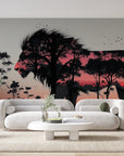Papier peint 760 - mockup chambre