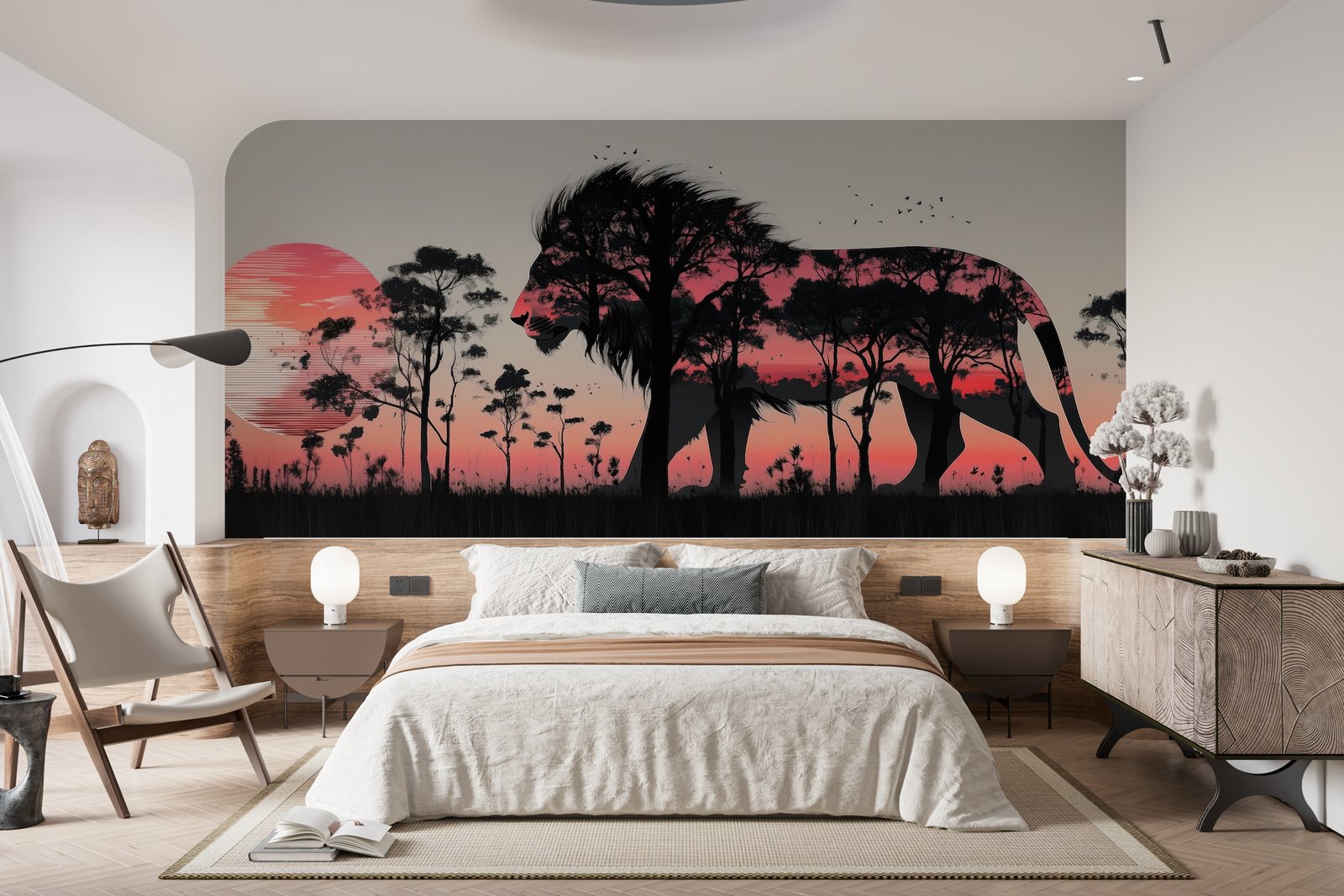 Papier peint 760 - mockup salon