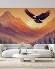 Papier peint 762 - mockup chambre