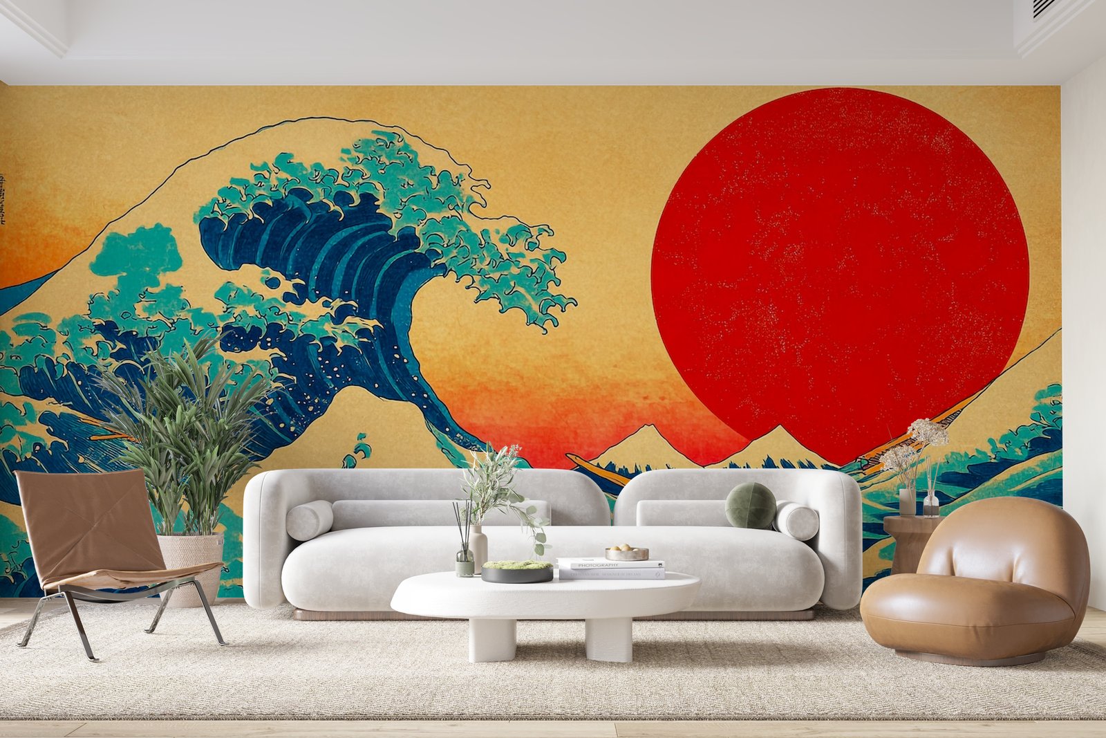 Papier peint 768 - mockup chambre