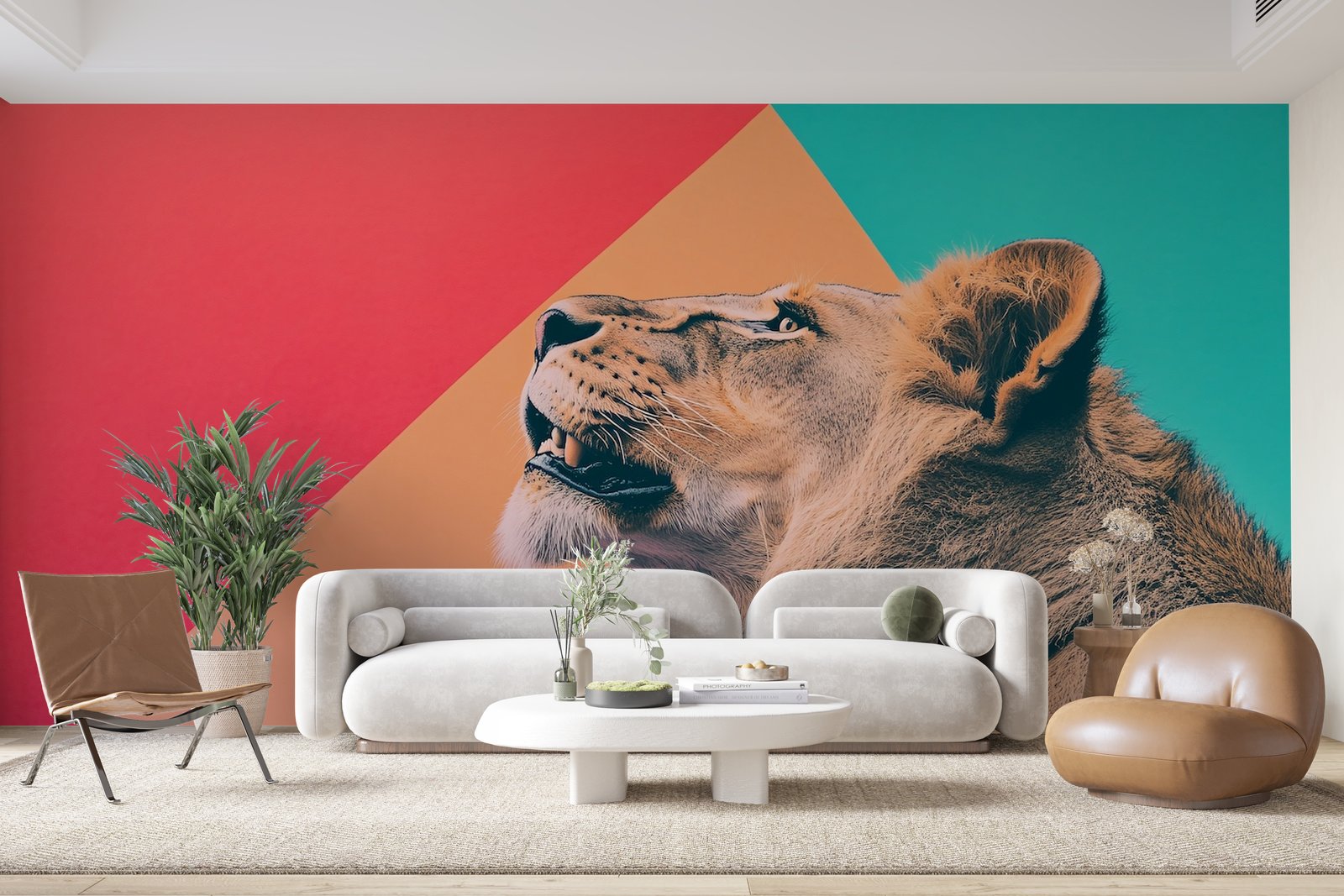 Papier peint 769 - mockup chambre