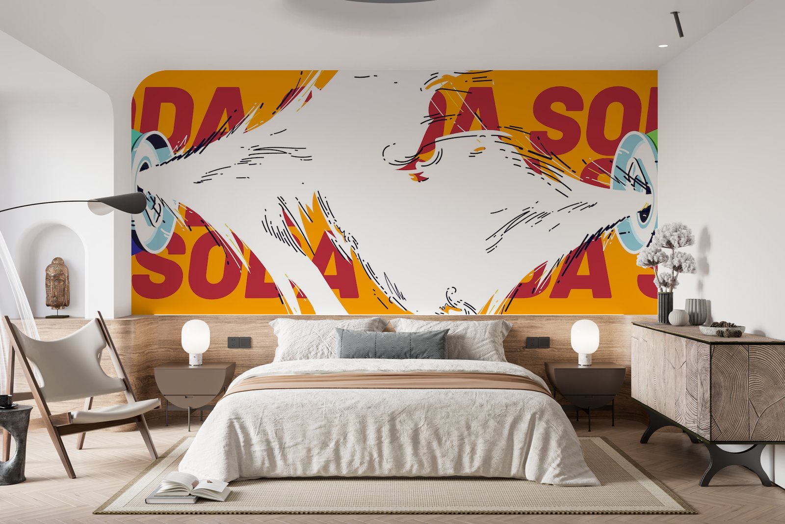 Papier peint 77 - mockup salon
