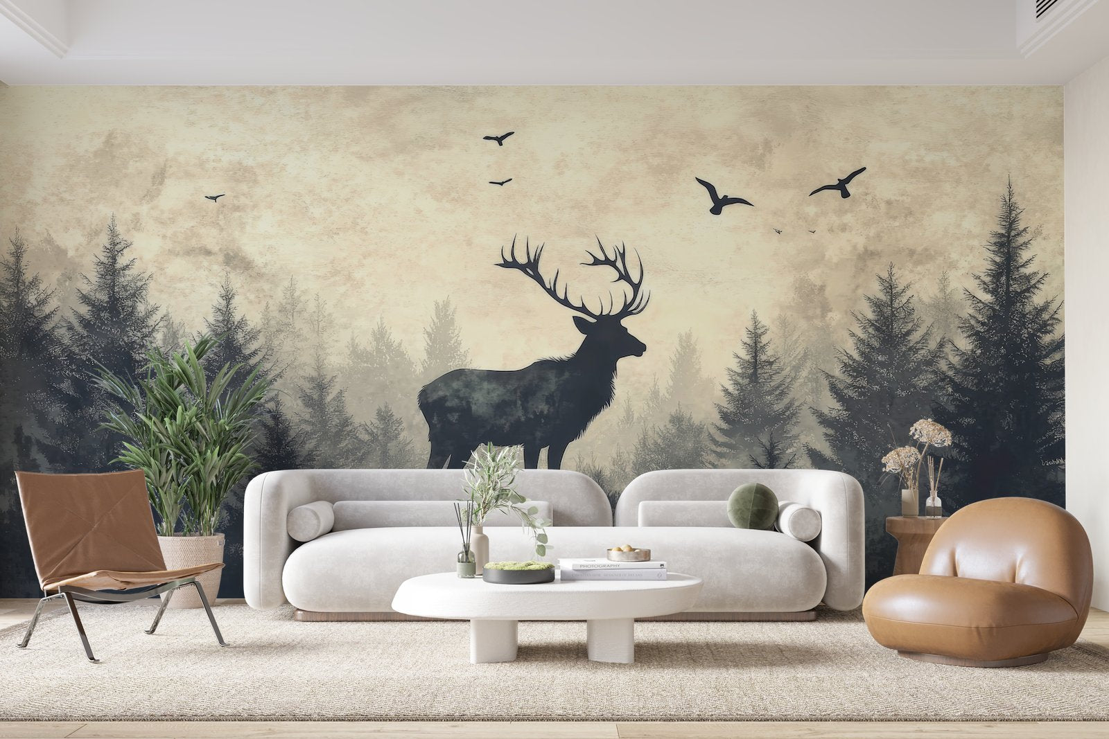 Papier peint 770 - mockup chambre