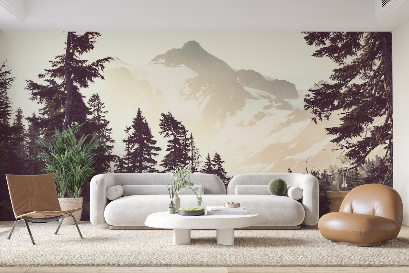 Papier peint 774 - mockup chambre