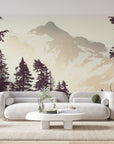 Papier peint 774 - mockup chambre