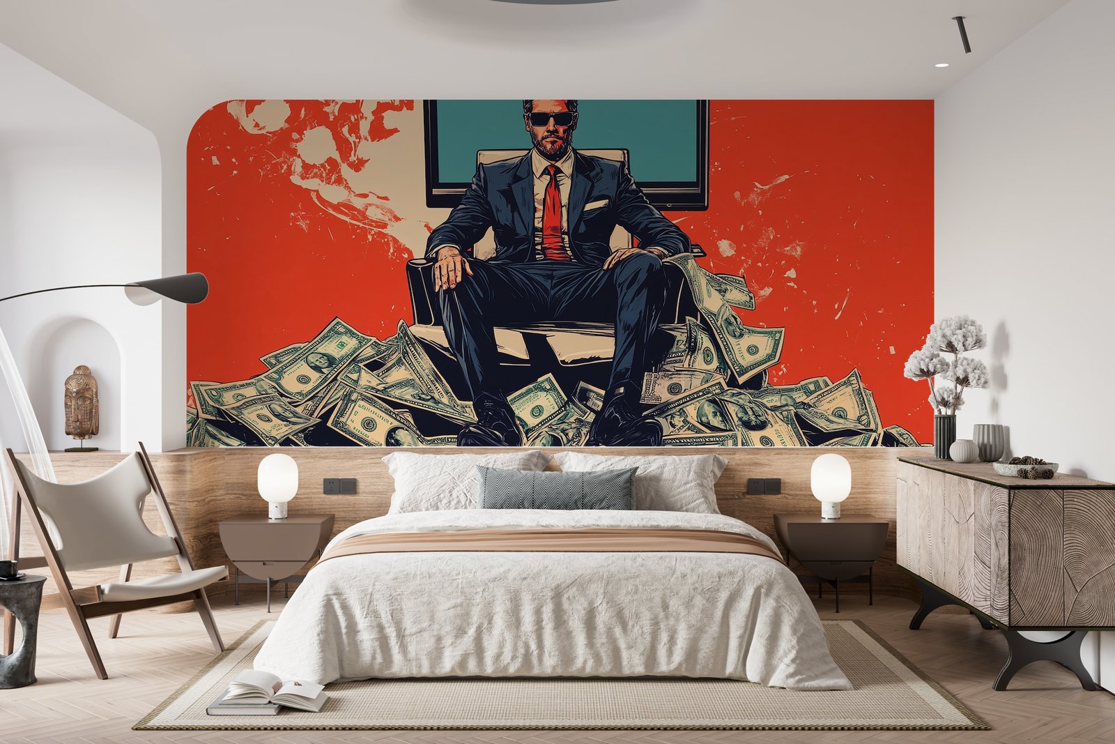 Papier peint 776 - mockup salon