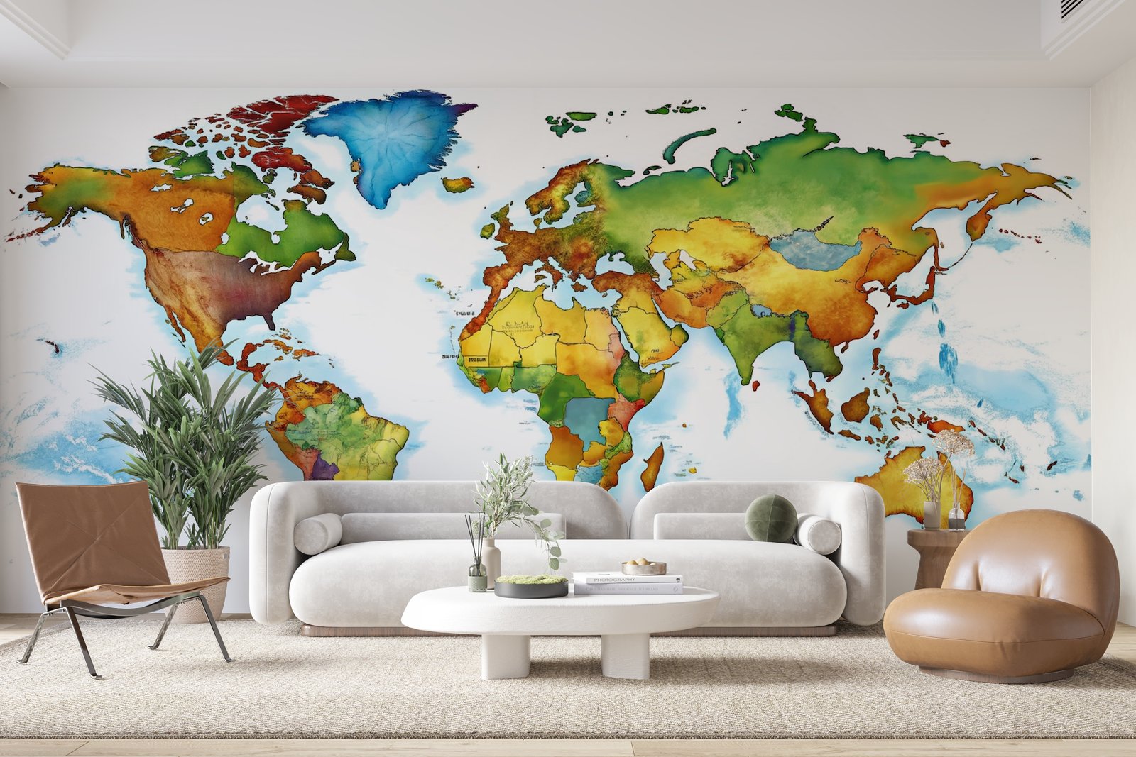 Papier peint 782 - mockup chambre