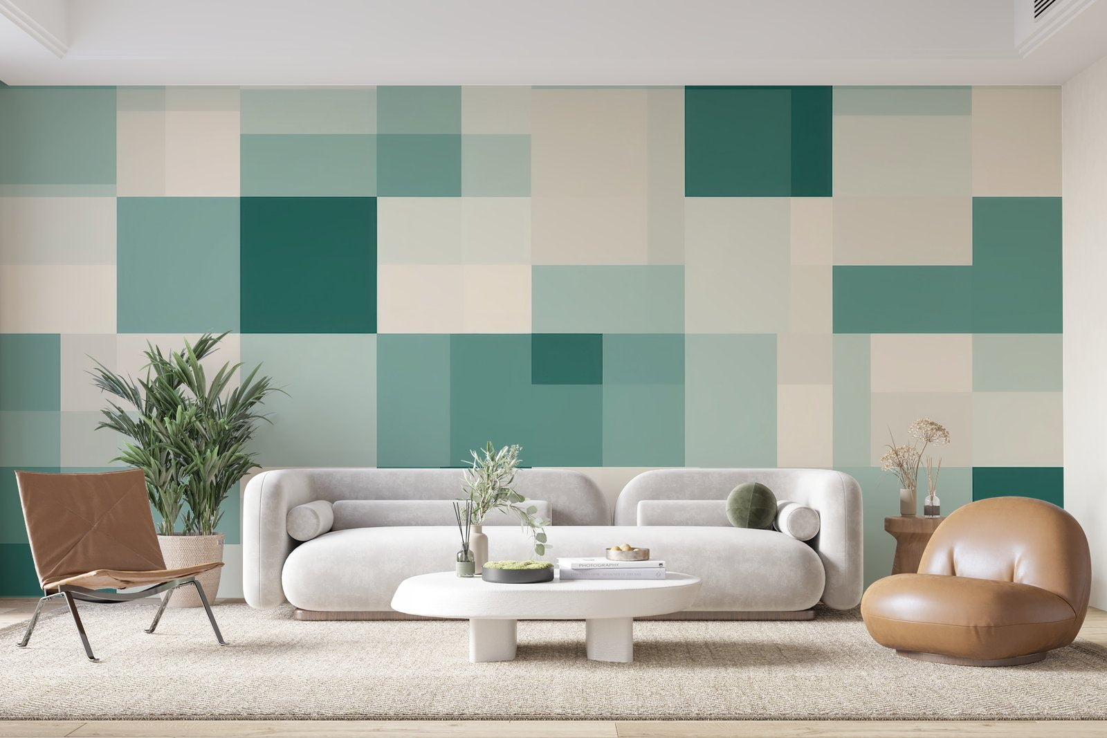 Papier peint 784 - mockup chambre