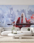 Papier peint 786 - mockup chambre