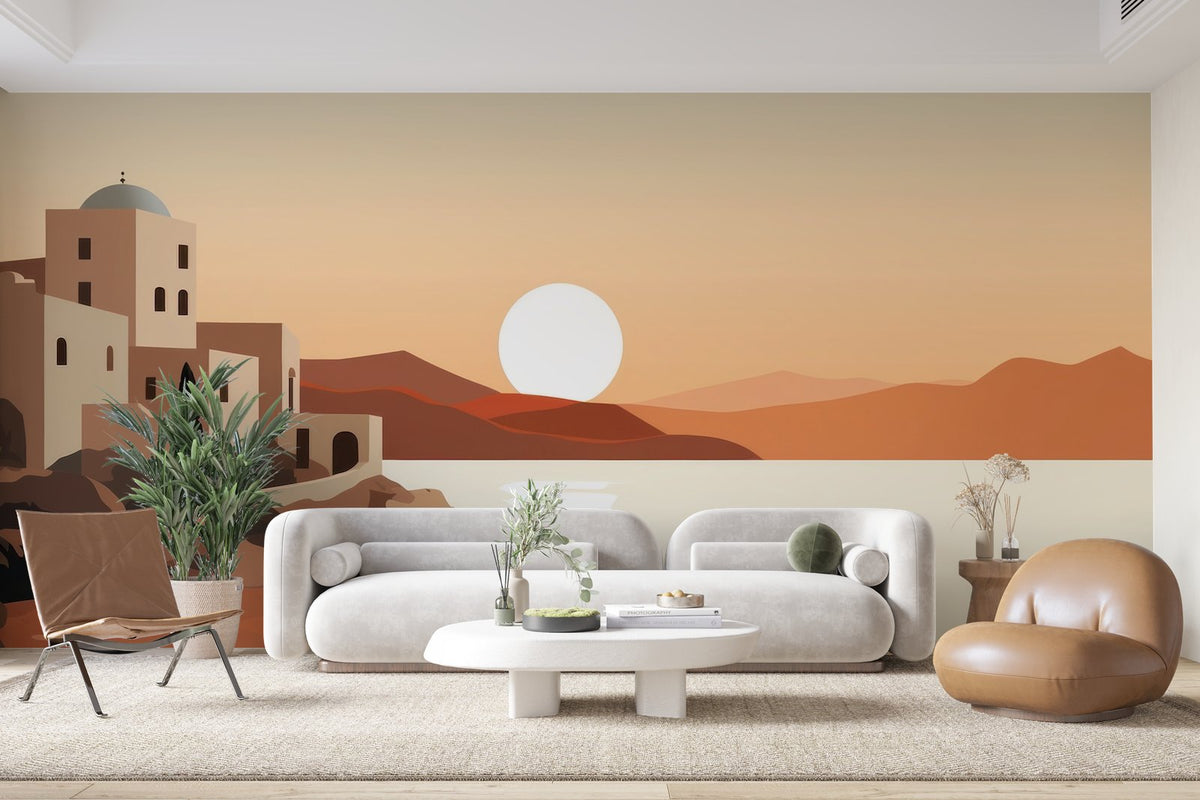 Papier peint 787 - mockup chambre
