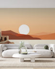 Papier peint 787 - mockup chambre
