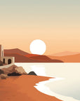 Papier Peint Plages - Coucher Tropical