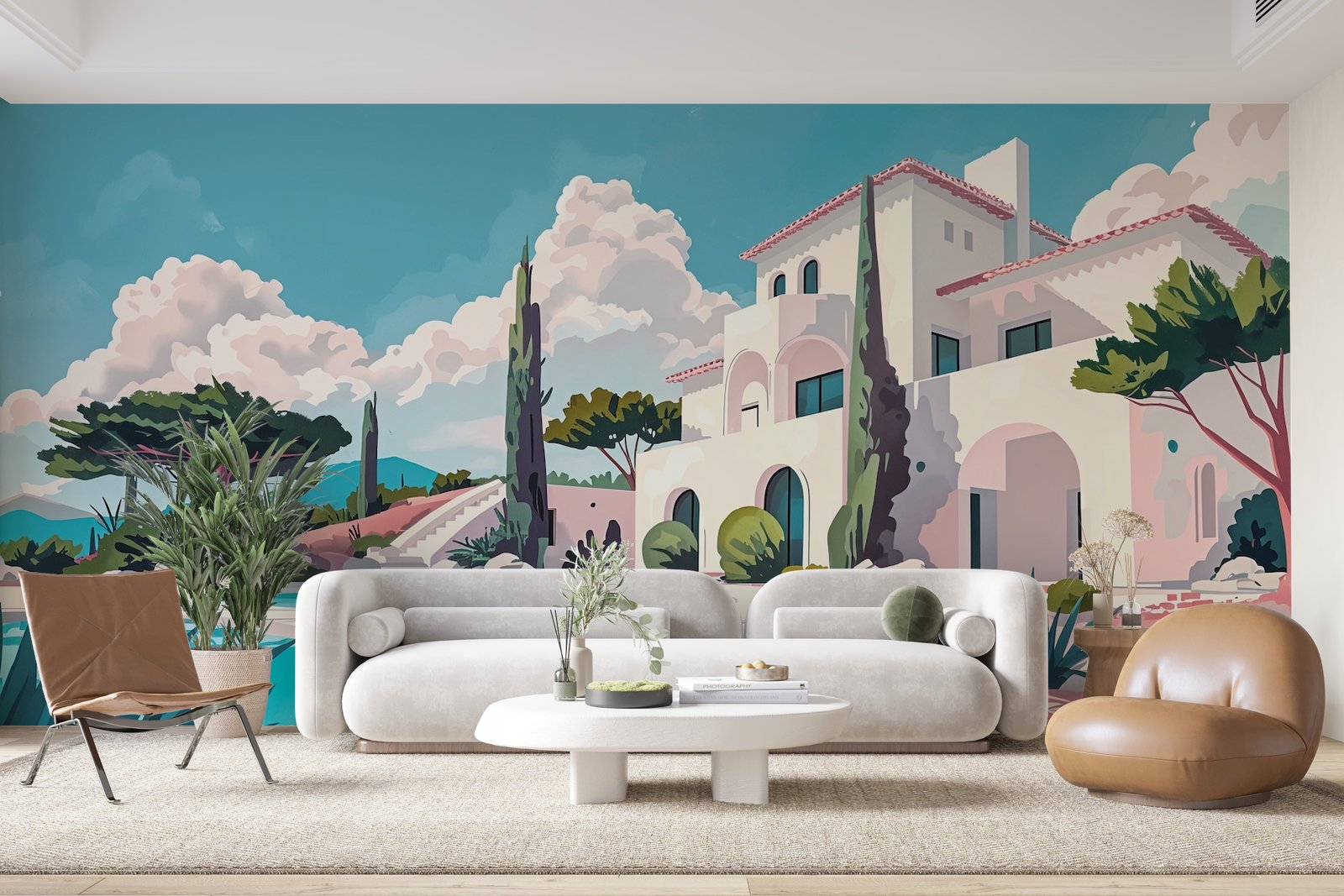 Papier peint 790 - mockup chambre
