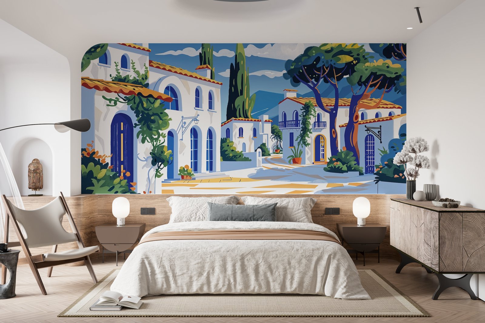 Papier peint 791 - mockup salon