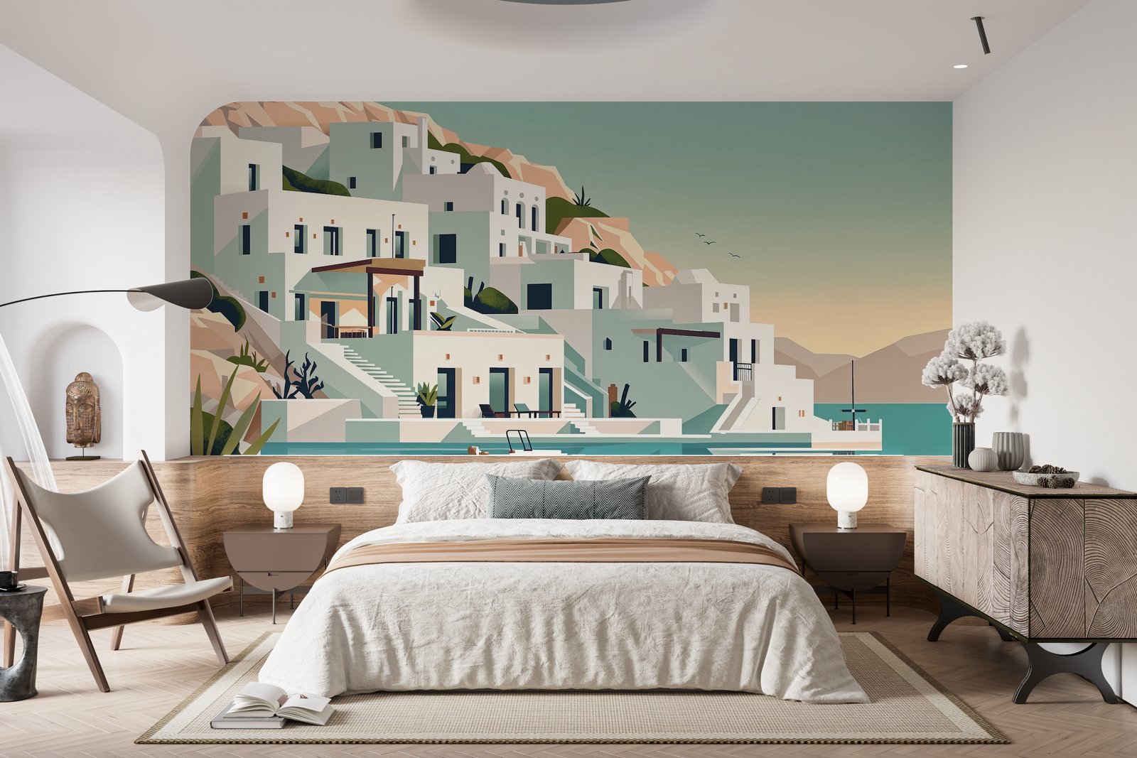 Papier peint 792 - mockup salon
