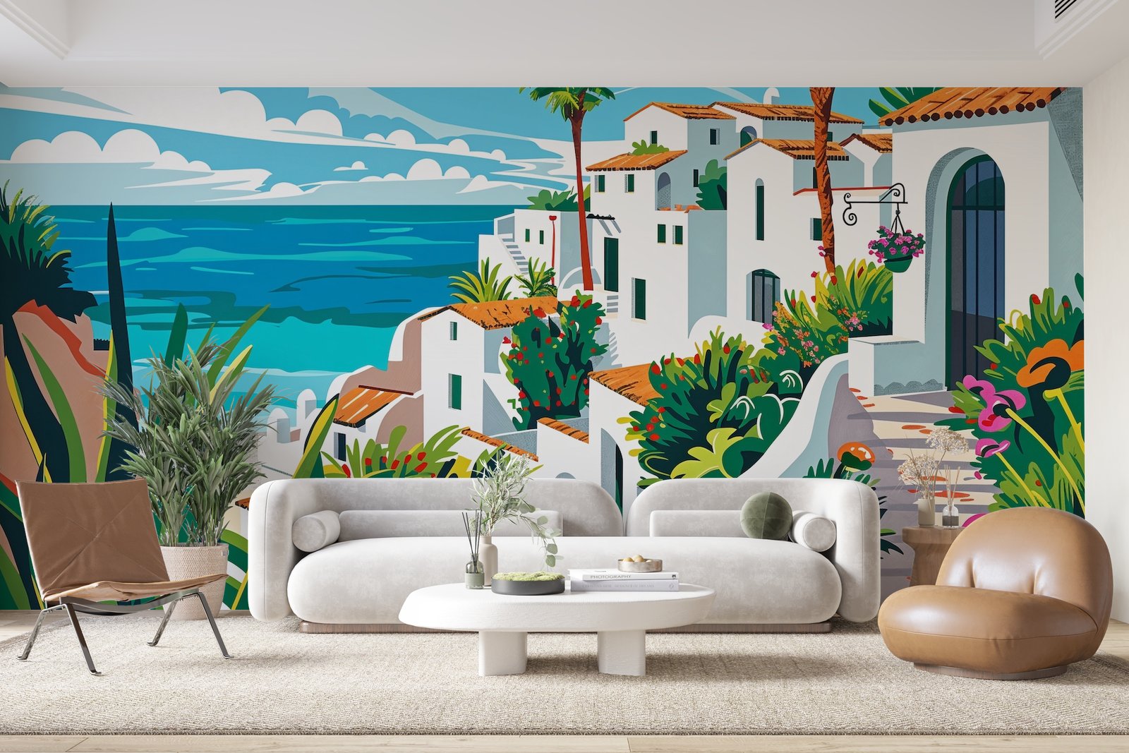 Papier peint 793 - mockup chambre