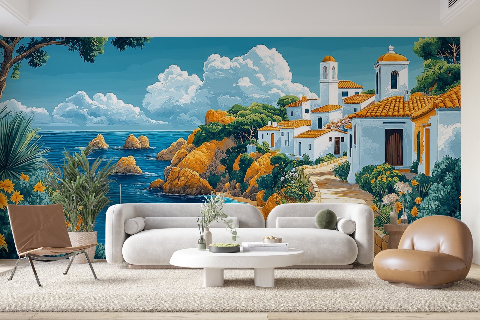 Papier peint 794 - mockup chambre