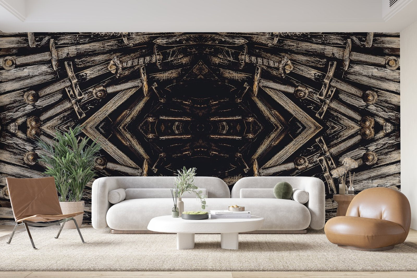 Papier peint 796 - mockup chambre