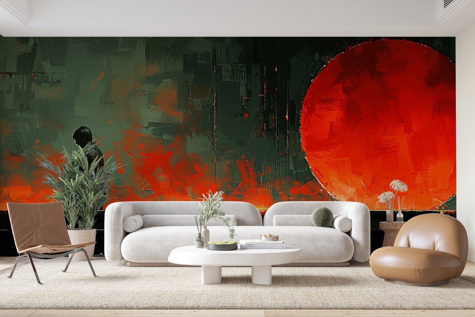 Papier peint 798 - mockup chambre