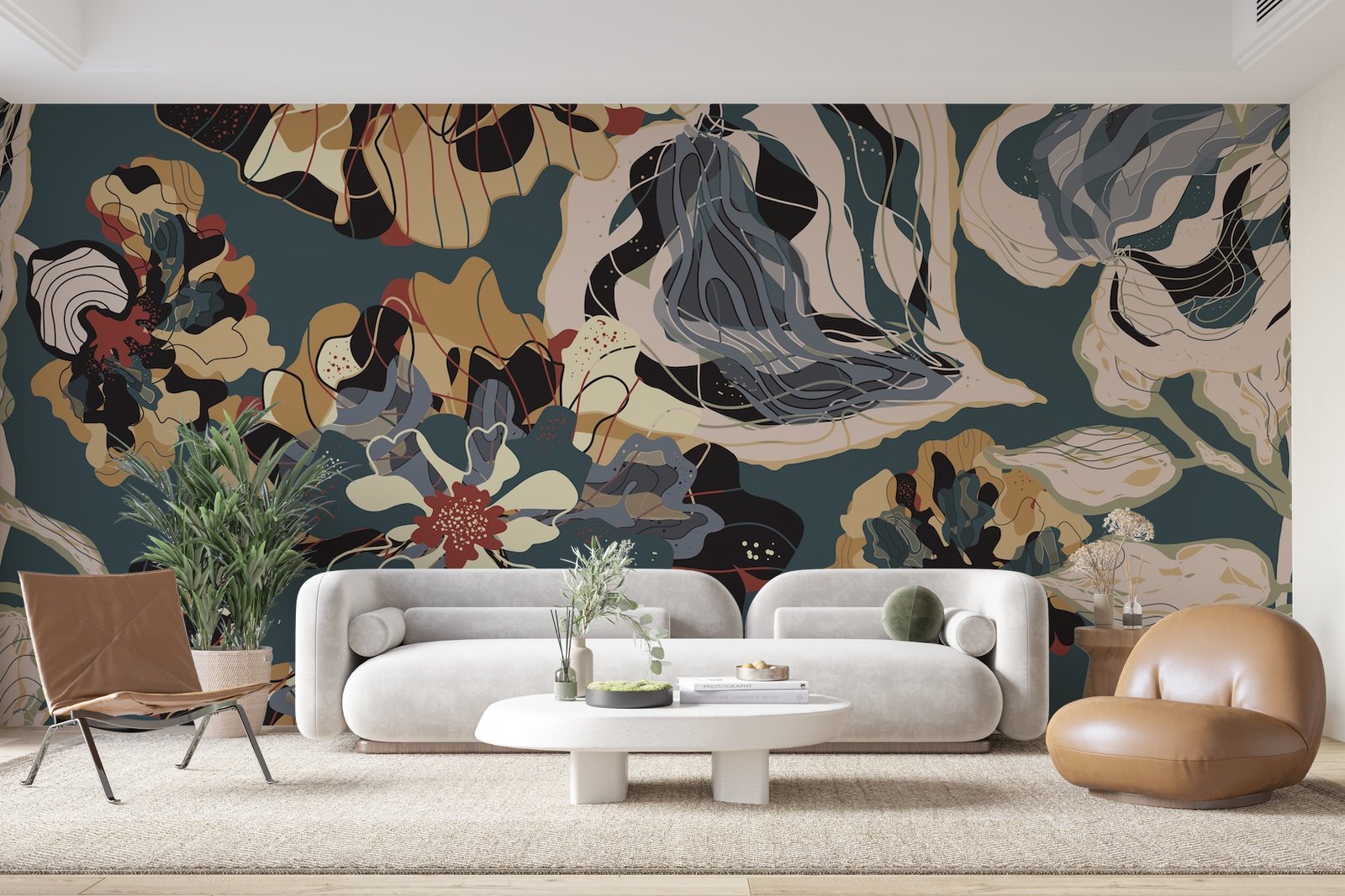 Papier peint 80 - mockup chambre