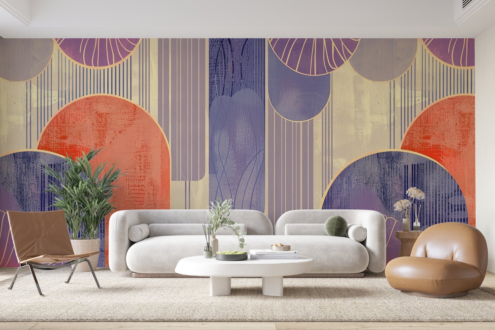 Papier peint 801 - mockup chambre