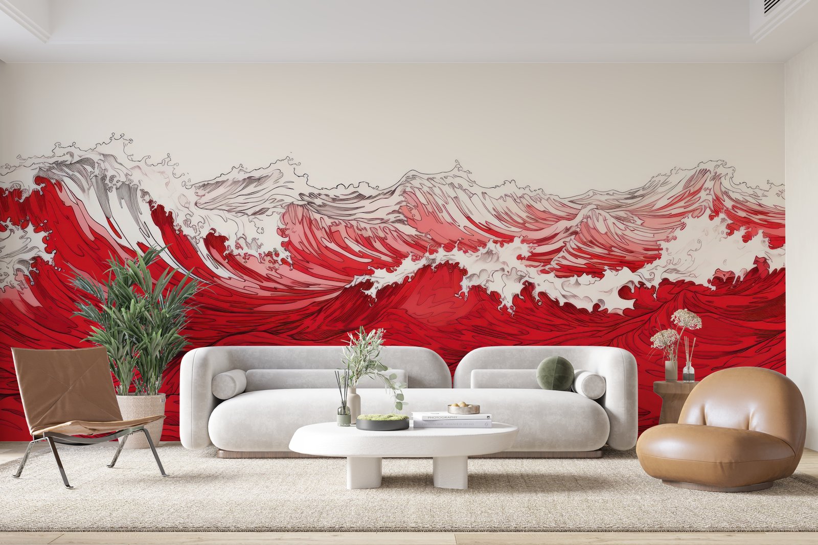 Papier peint 804 - mockup chambre