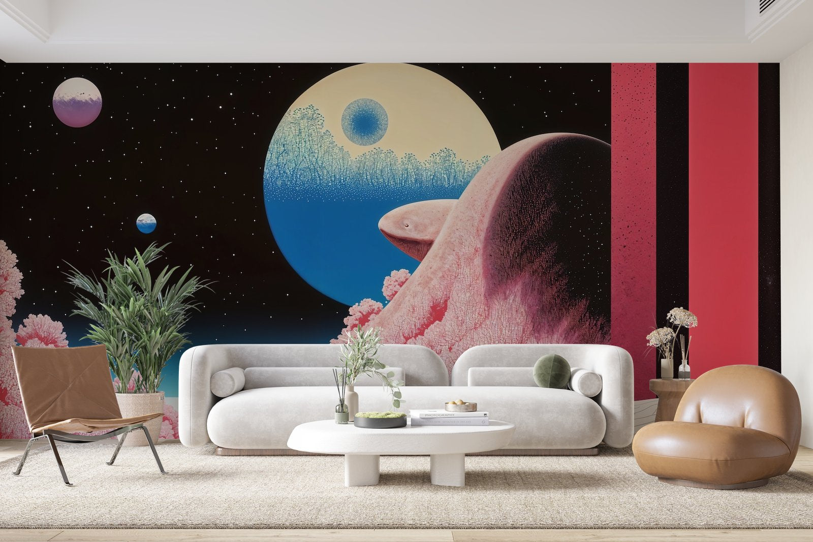 Papier peint 806 - mockup chambre
